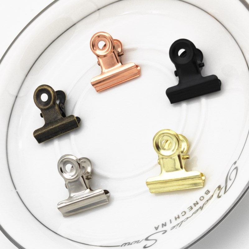 20PCS/Set 21mm*23mm Round Meta - مراجعة Binder Clip Assorted وسعره
