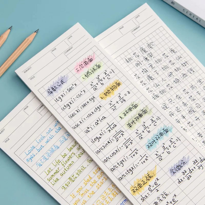 Creative Daily Schedule Memo P - مراجعة Office Stationery Supply List وسعره