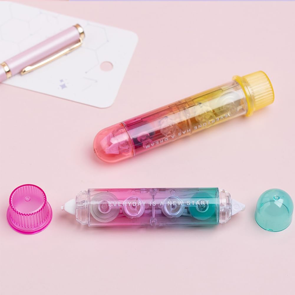 4 PACK 2 In1 White Out Correct - مراجعة Correction Tape Roller وسعره