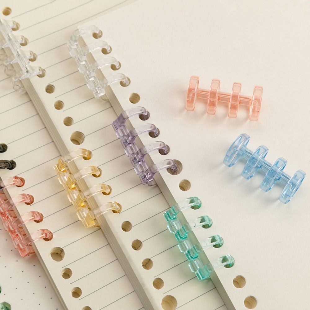 10Pcs Binding Spines Snap Spli - مراجعة Binding Comb Plastic وسعره