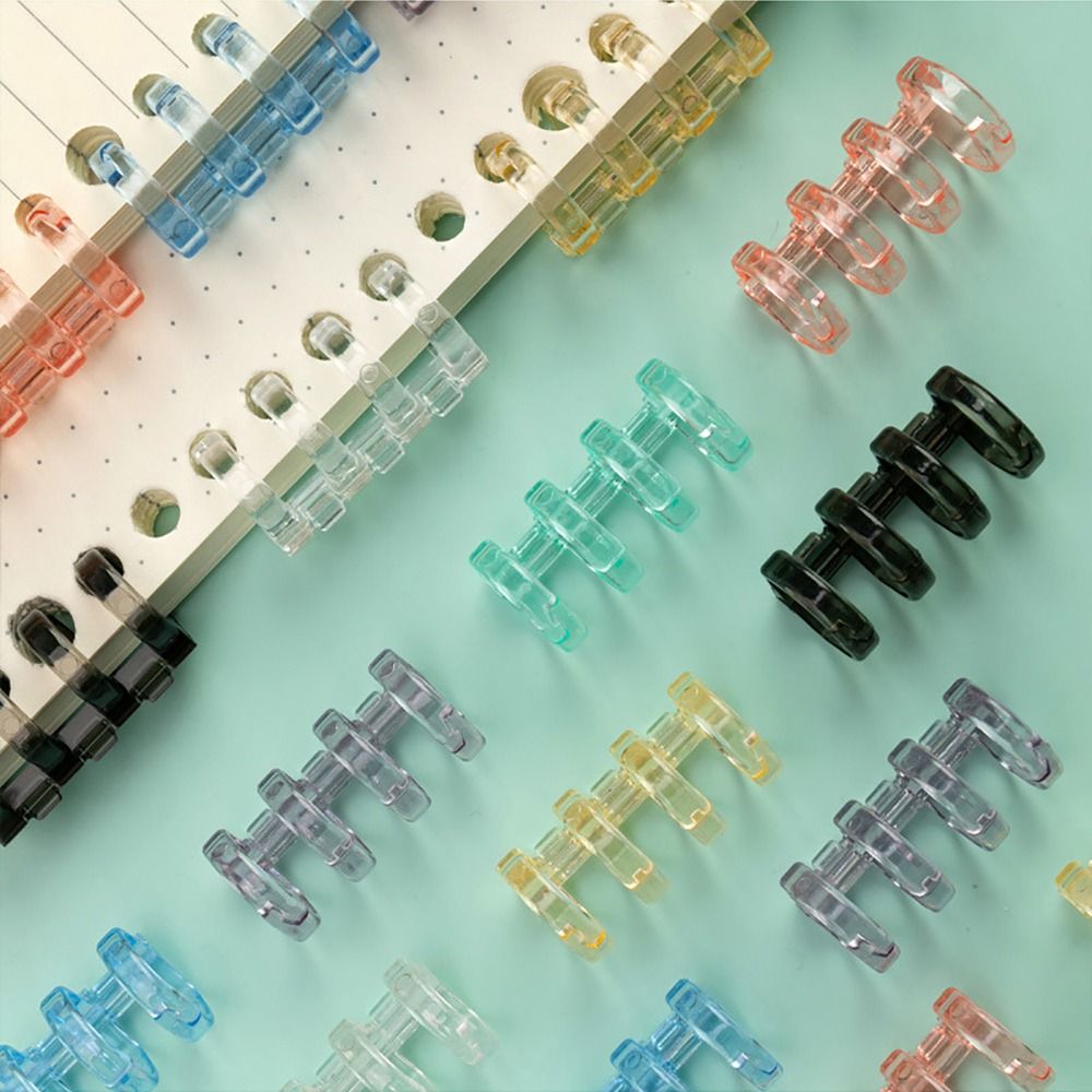 10Pcs Binding Spines Snap Spli - مراجعة Binding Comb Plastic وسعره