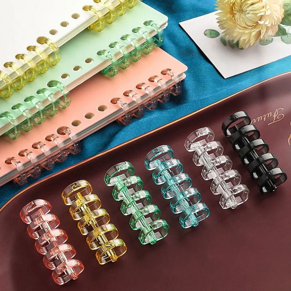 10Pcs Binding Spines Snap Spli - مراجعة Binding Comb Plastic وسعره