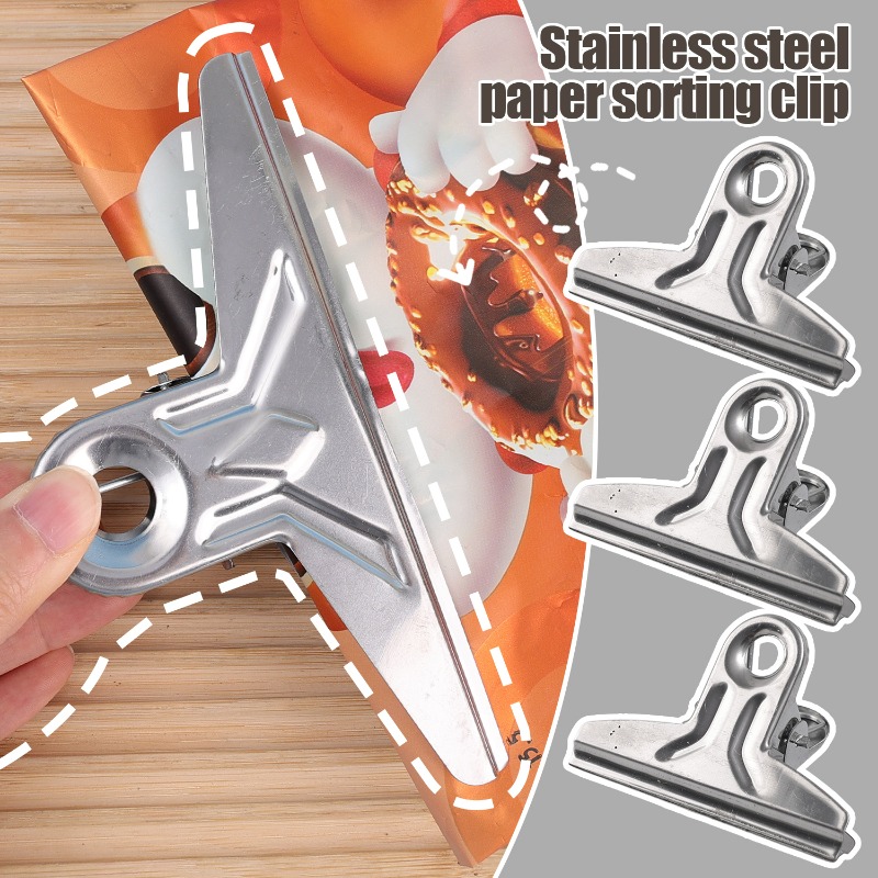 Extra Large Bulldog Paper Bind - مراجعة Binder Clip Assorted وسعره