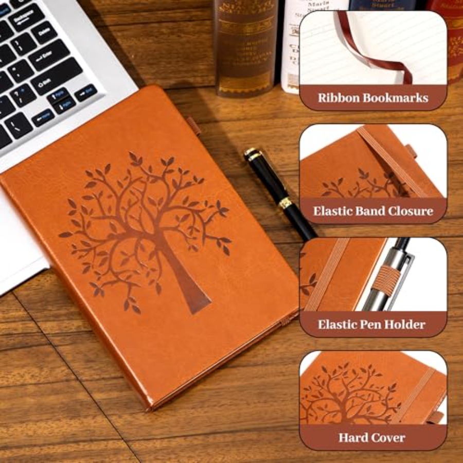 Leather Bound Journal for Men  - مراجعة Journal Leather Hardcover وسعره