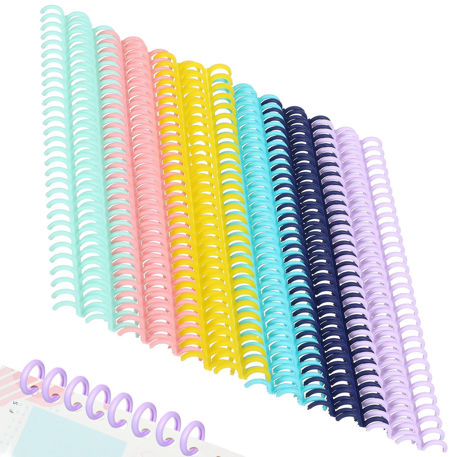 12Pcs Adjustable Binding Combs - مراجعة Binding Comb Plastic وسعره