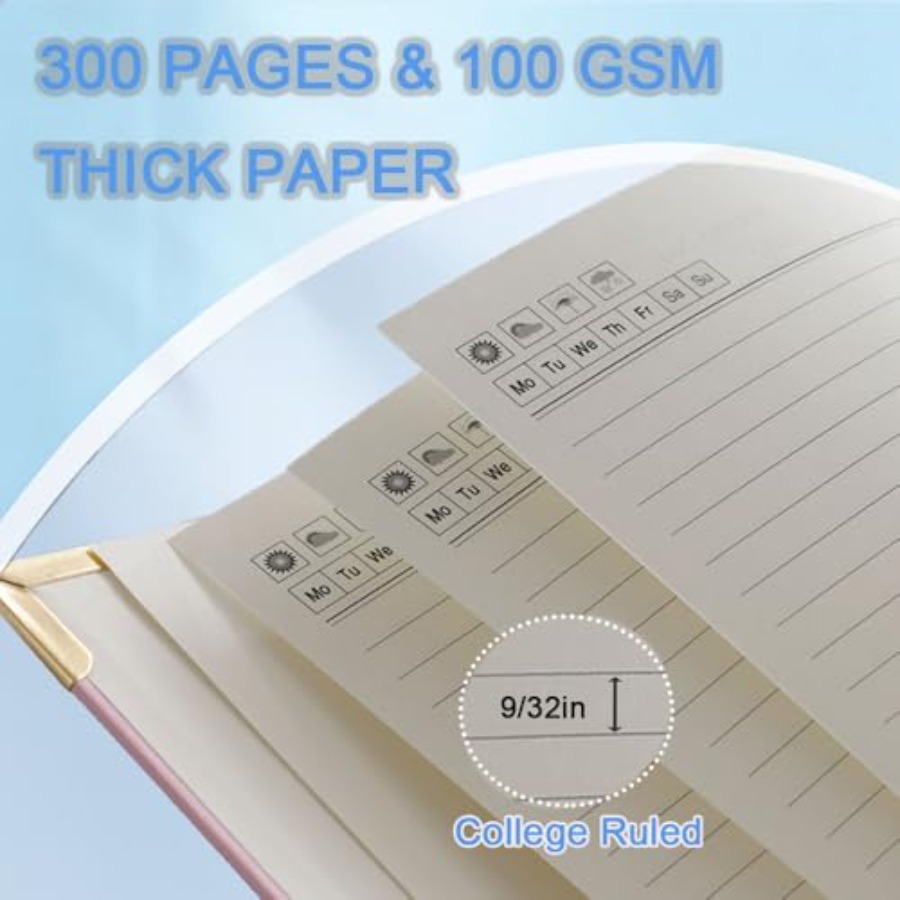 Hardcover Spiral Five Subject  - مراجعة Journal Leather Hardcover وسعره