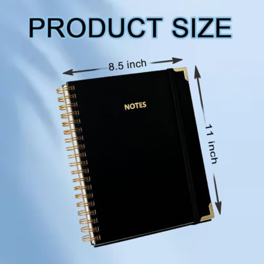 Hardcover Spiral Five Subject  - مراجعة Journal Leather Hardcover وسعره