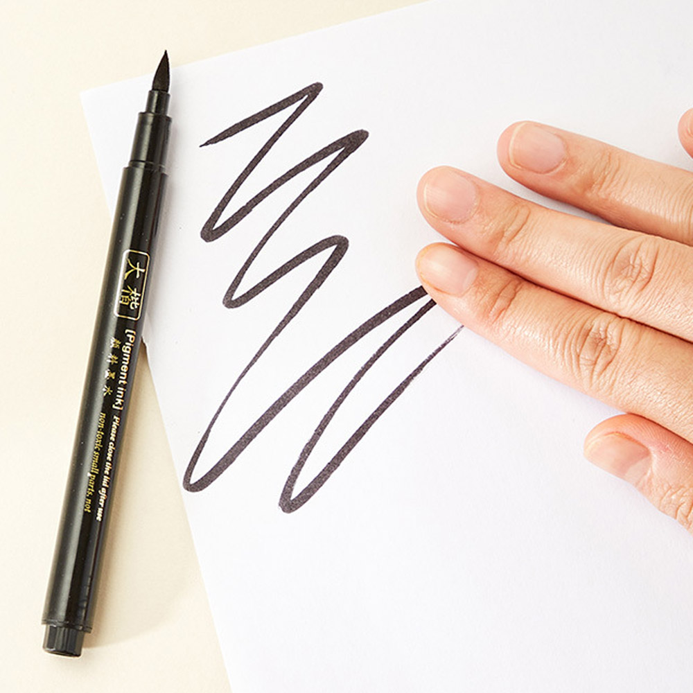 4pc Brush Pen Calligraphy Pen  - مراجعة Stationery Warehouse وسعره
