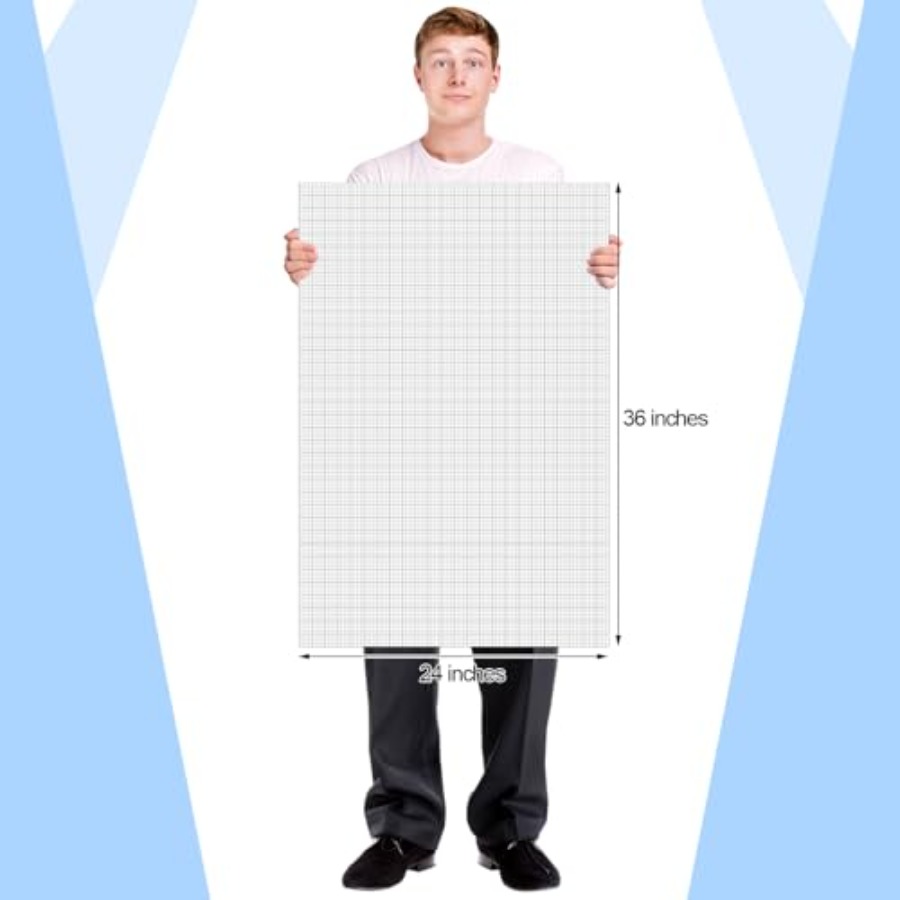 25 Sheet Graph Paper Pad Large - مراجعة Graph Paper Pad وسعره