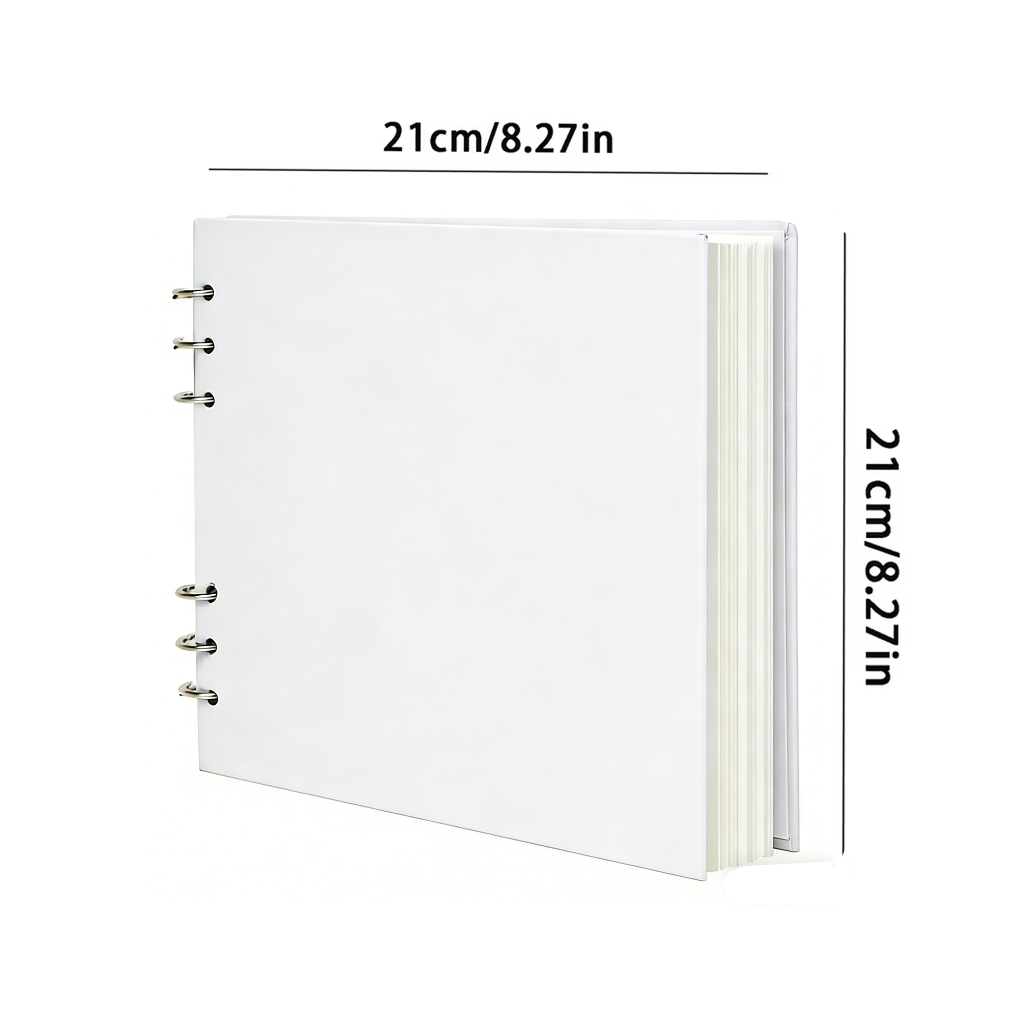 210x210mm 300GSM Textured Wate - مراجعة Art Sketchbook Ring وسعره