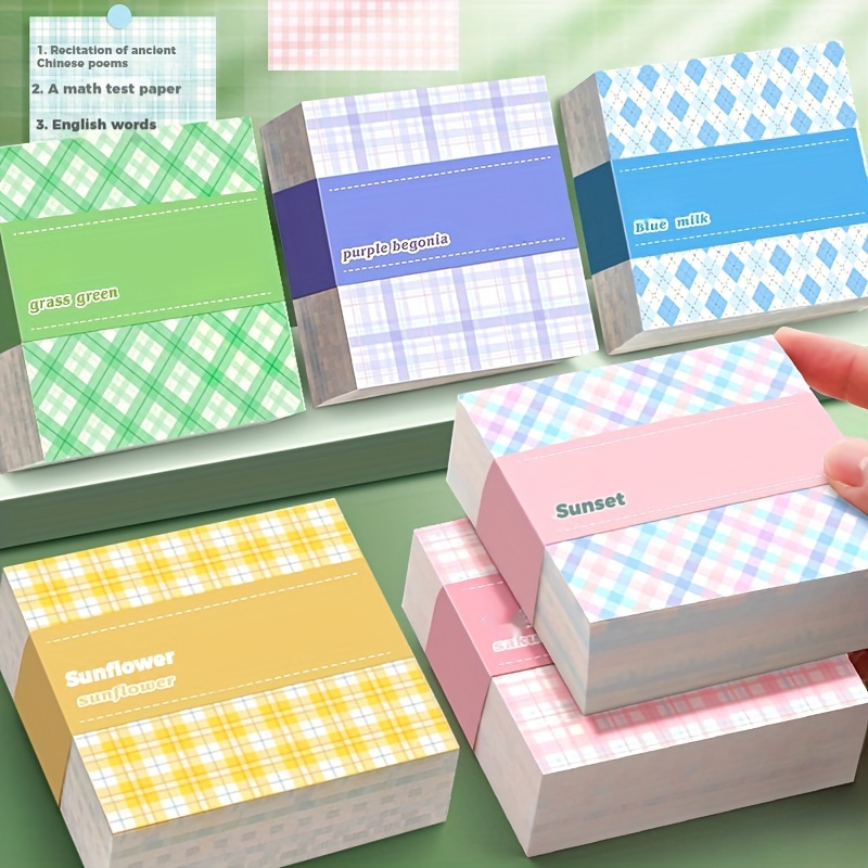 Box of 200 thick sticky notes  - مراجعة Graph Paper Pad وسعره