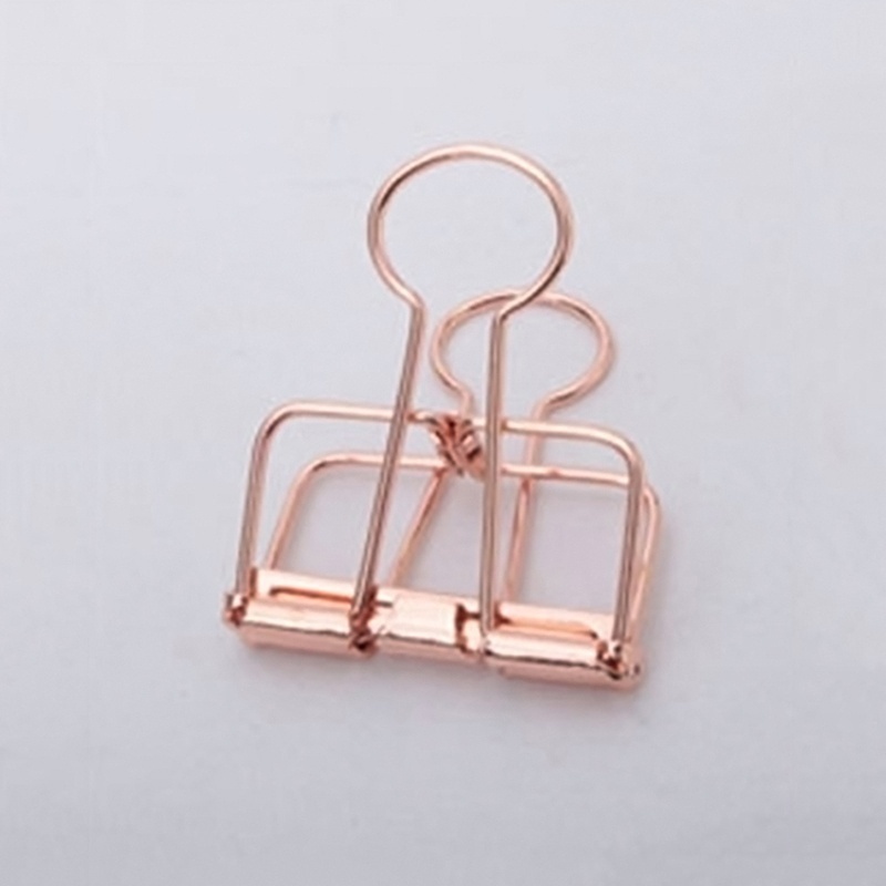 5/40Pcs Rosegold Binder Clips  - مراجعة Binder Clip Assorted وسعره