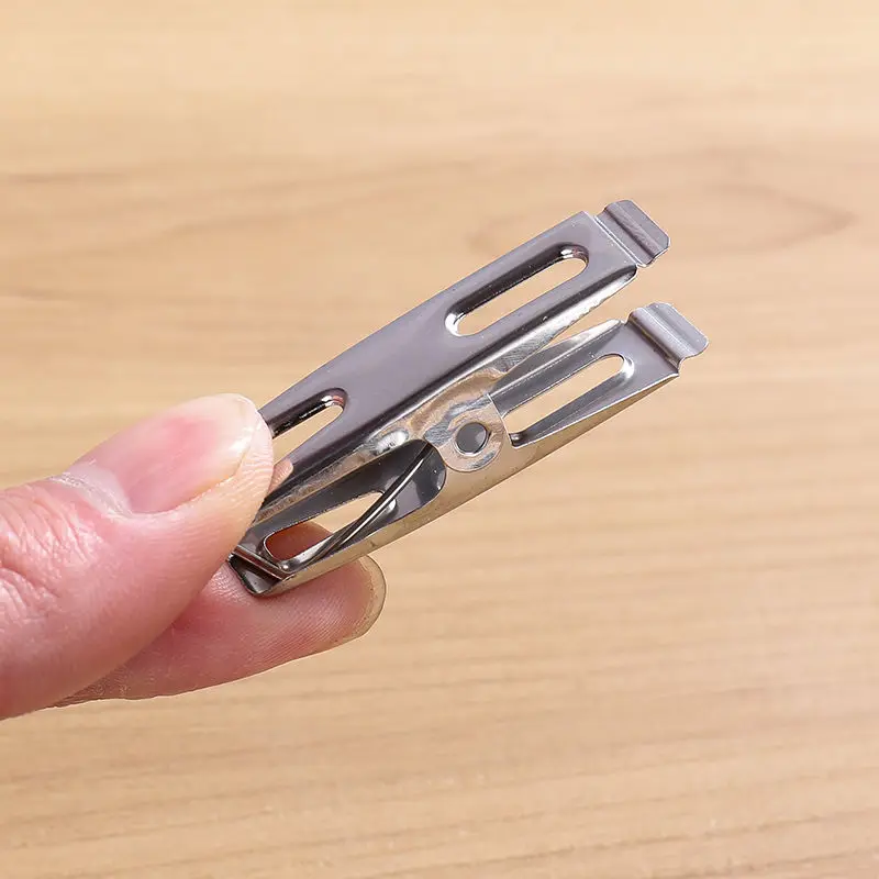 20pcs Stainless Steel Flat Mou - مراجعة Binder Clip Assorted وسعره