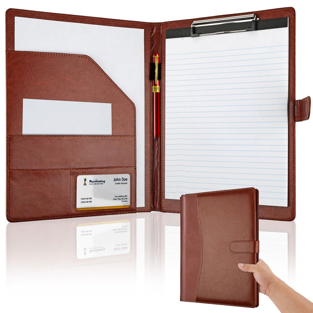 Multifunctional leather folder - مراجعة Portfolio Folder Zip وسعره