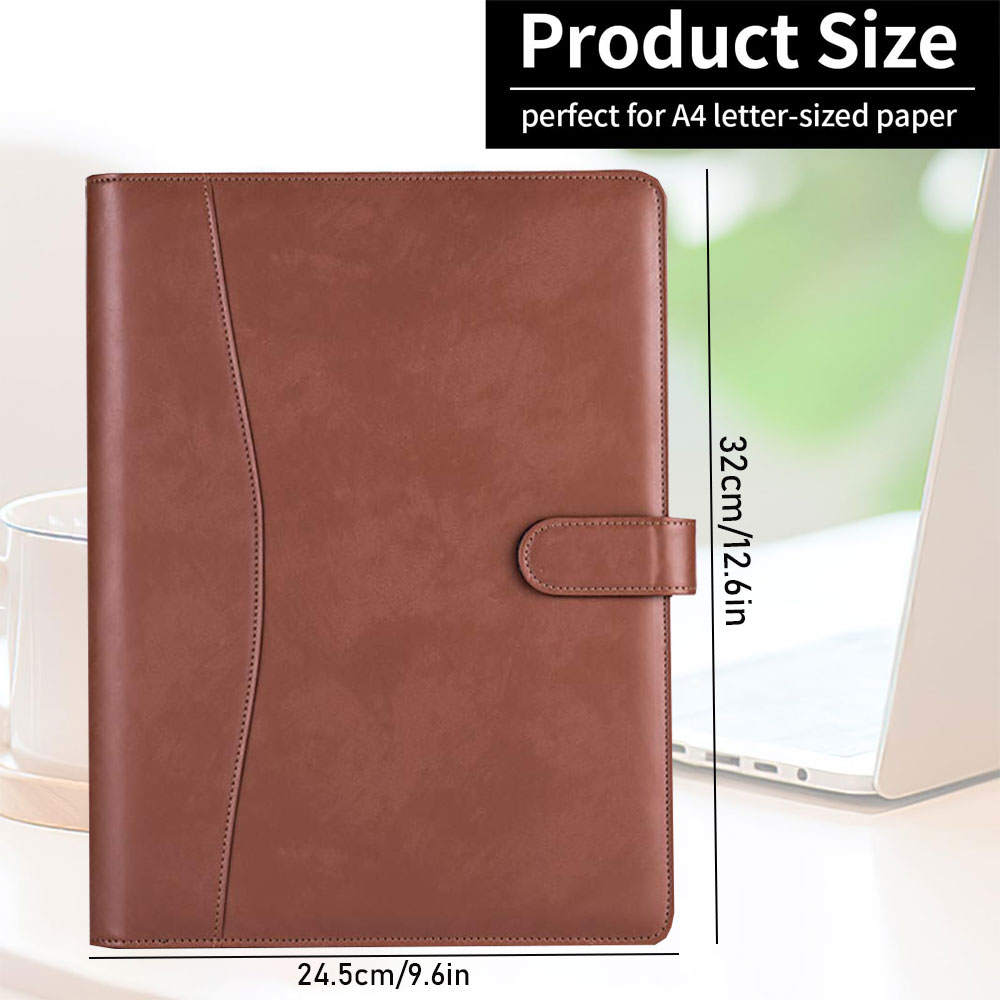 Multifunctional leather folder - مراجعة Portfolio Folder Zip وسعره