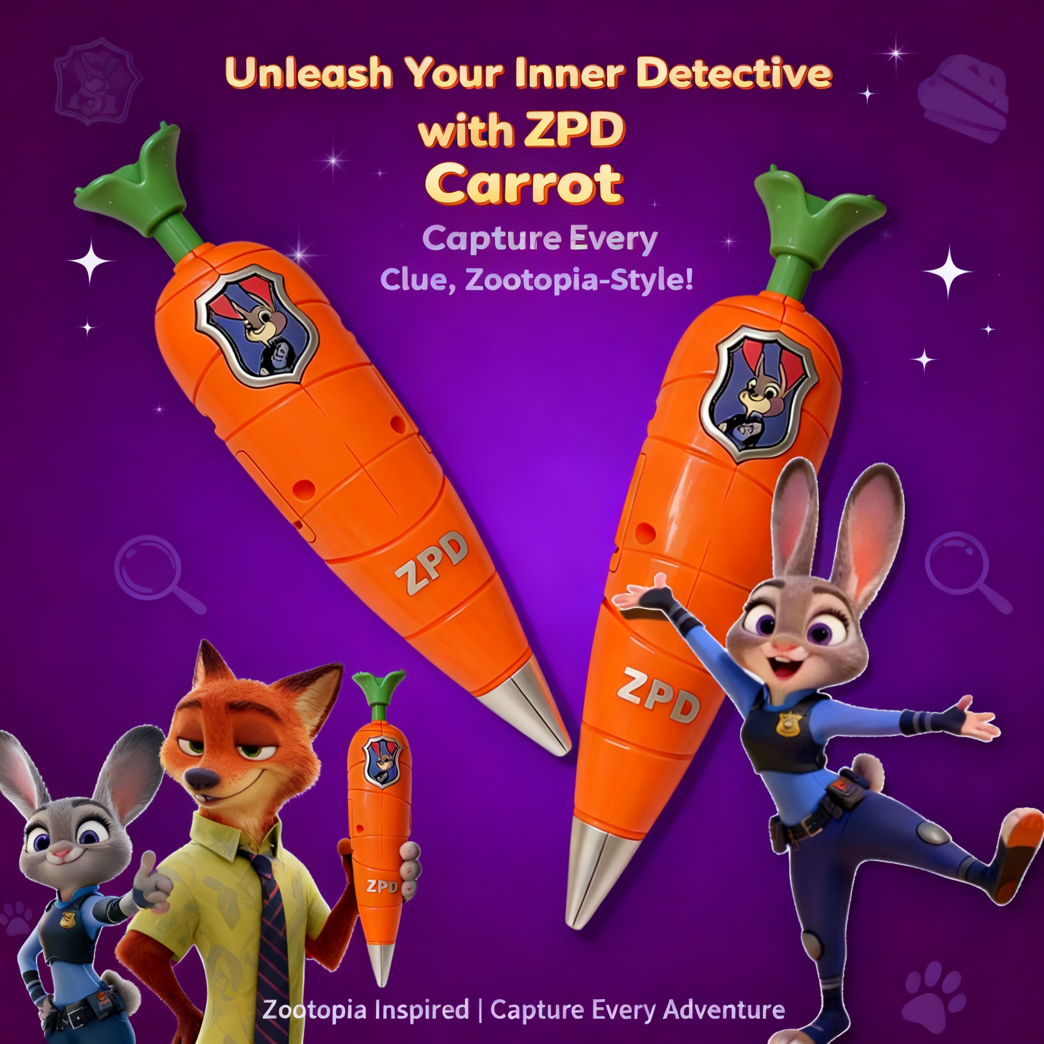 Zootopia 2 Judy Nick Style Car - مراجعة Stationery Warehouse وسعره