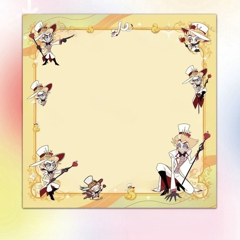 4Pcs Hazbin Hotel Zestial & Al - مراجعة Stationery Warehouse وسعره