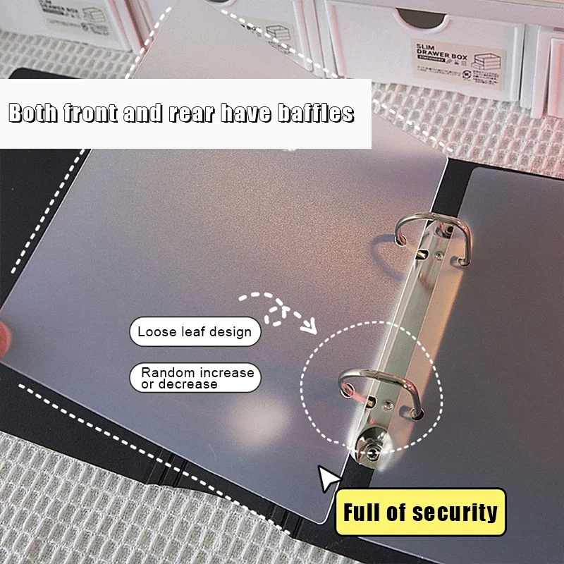 Kawaii A4/A5 Binder Photocard  - مراجعة Binding Comb Plastic وسعره