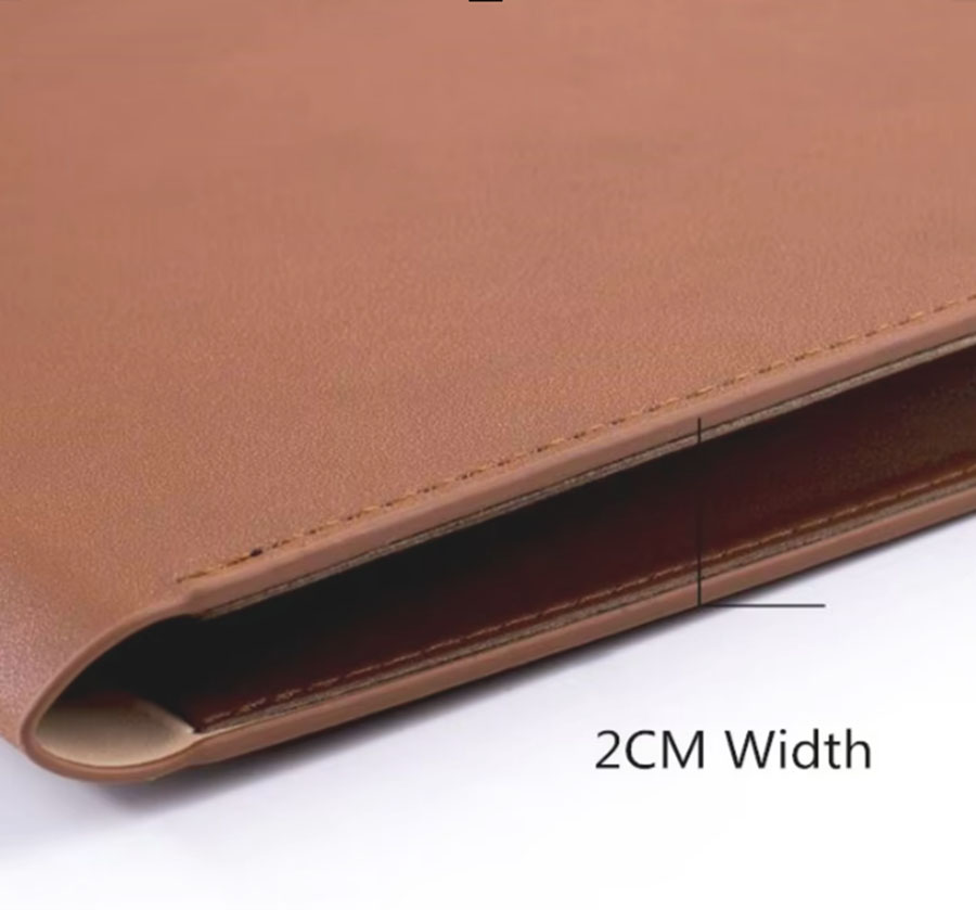 Sharkbang PU Leather Business  - مراجعة Portfolio Folder Zip وسعره