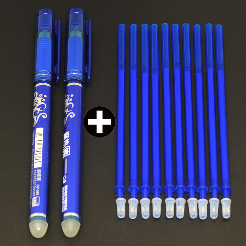 2pcs Pen + 10pcs Erasable Refi - مراجعة Total Stationery & Office Supply وسعره