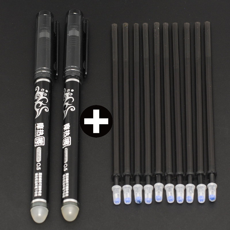 2pcs Pen + 10pcs Erasable Refi - مراجعة Total Stationery & Office Supply وسعره