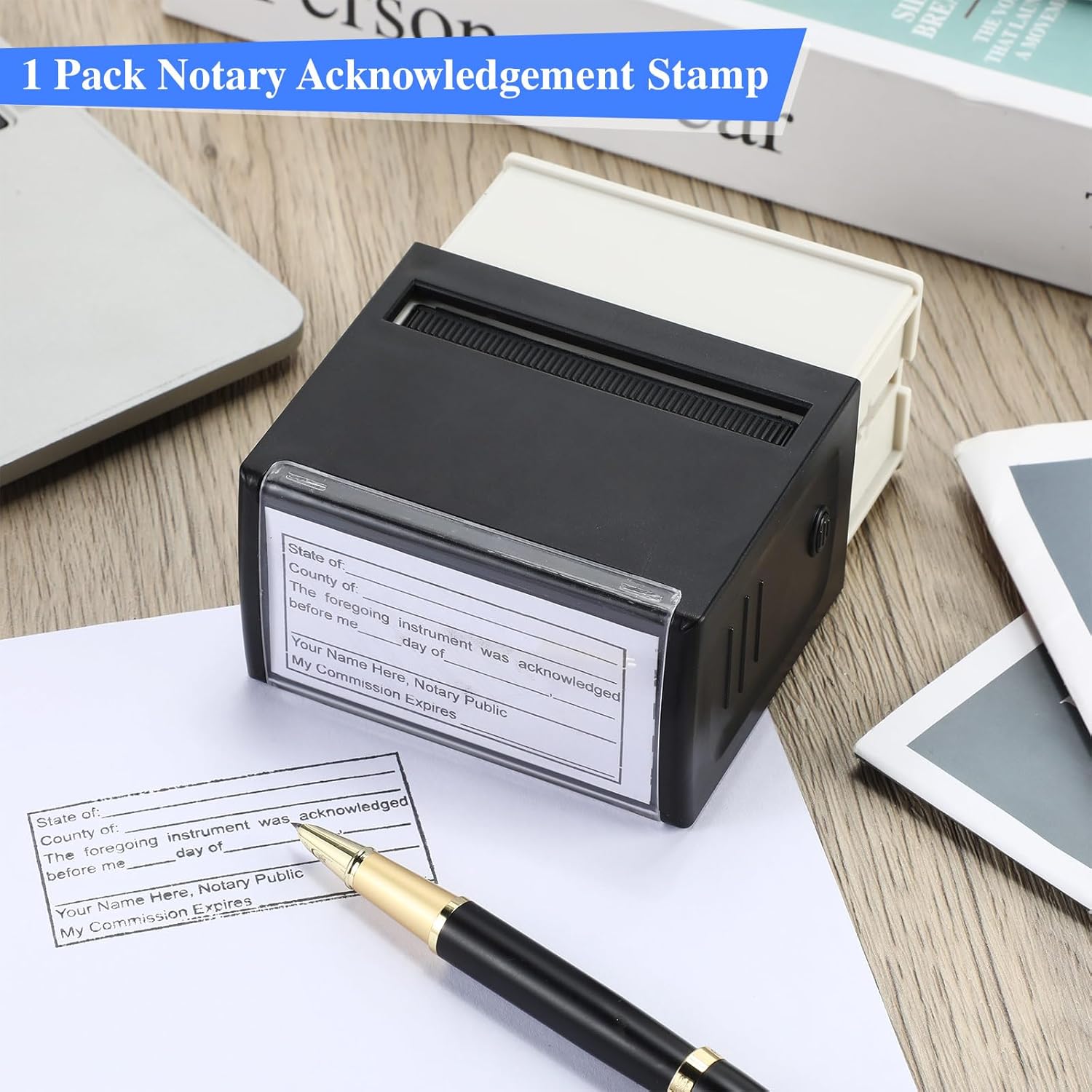 Self-Inking Notary Stamp for S - مراجعة Self Inking Stamp وسعره