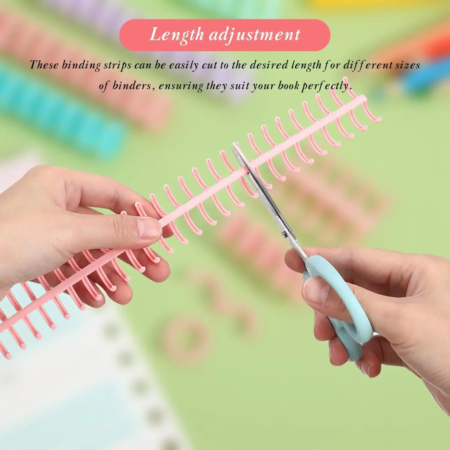 5-10PCS Comb Binding Spines Pl - مراجعة Binding Comb Plastic وسعره