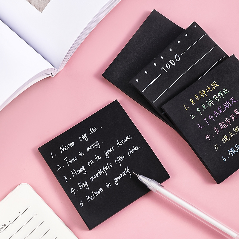 Black N Times Sticky Notes To  - مراجعة Office Stationery Supply List وسعره