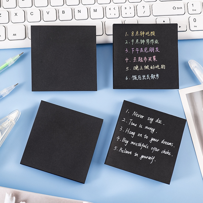 Black N Times Sticky Notes To  - مراجعة Office Stationery Supply List وسعره