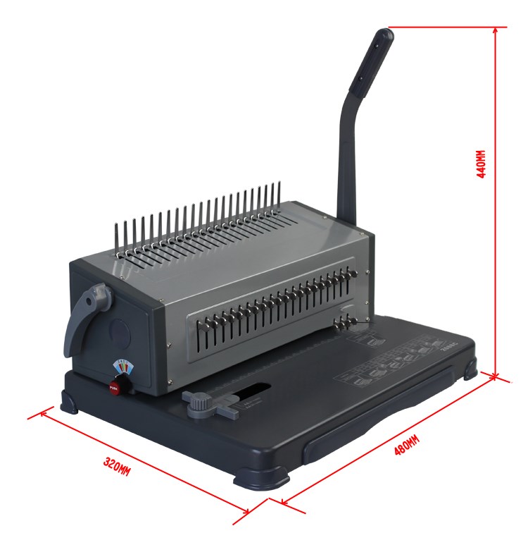 Plastic Office Manual A4 Comb  - مراجعة Binding Comb Plastic وسعره