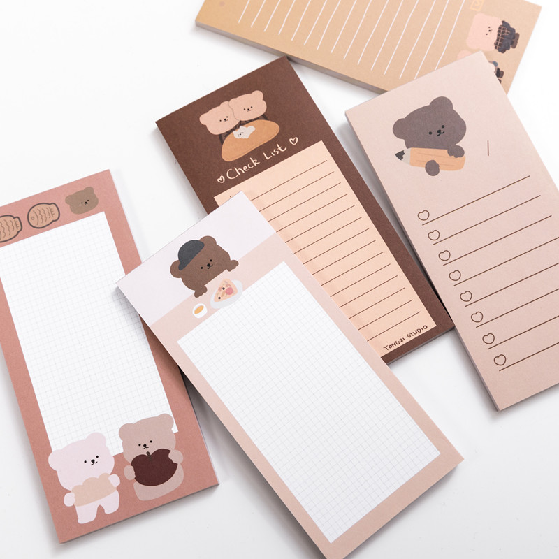 Kawaii Cute Korean Cookie Bear - مراجعة Office Stationery Supply List وسعره