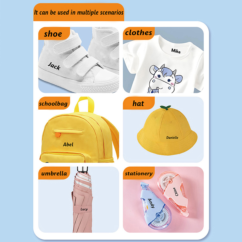 Custom Kids Name Stamp Cartoon - مراجعة Self Inking Stamp وسعره