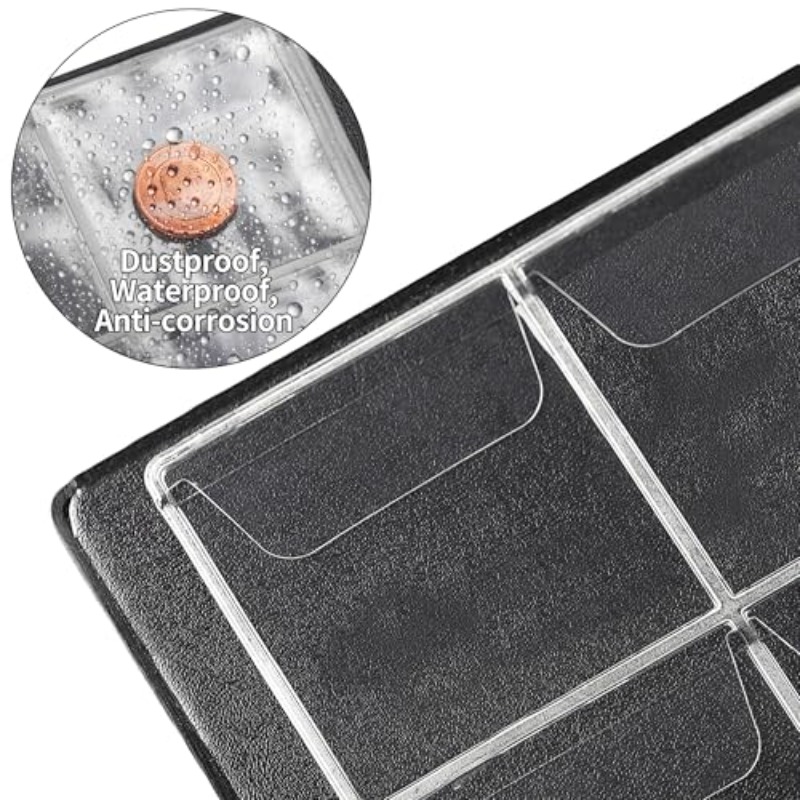 60Pocket Coin Collection Album - مراجعة Binding Comb Plastic وسعره