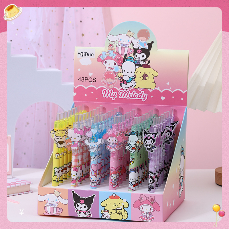 48pcs Gel Pen Kuromi KT My Mel - مراجعة Stationery Warehouse وسعره