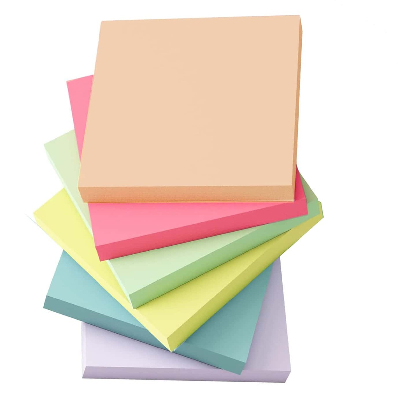 6 Pcs Fluorescent color 3*3inc - مراجعة Graph Paper Pad وسعره