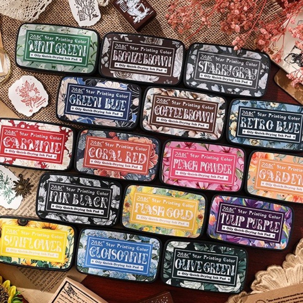 New Colorful Ink Pad Rectangul - مراجعة Self Inking Stamp وسعره