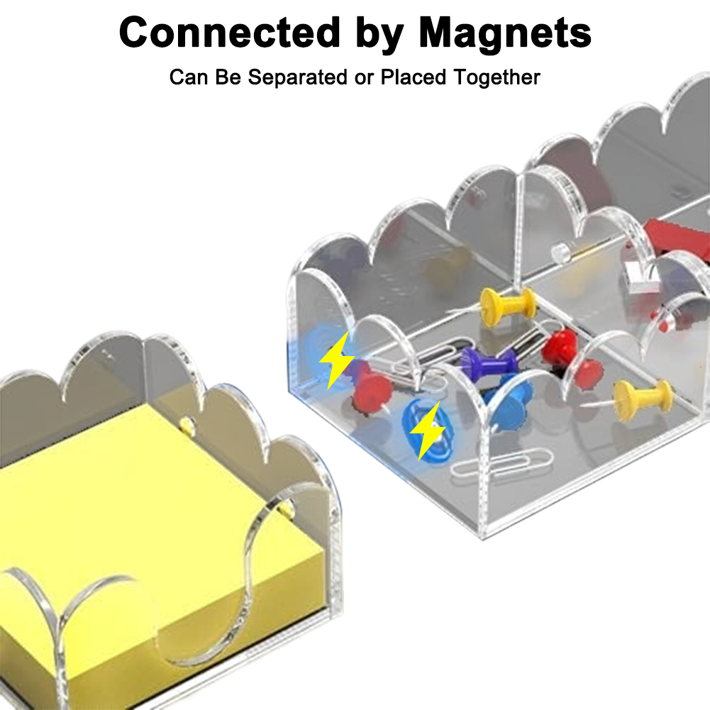 Magnetic 3-in-1 Acrylic Sticky - مراجعة Paperclip Magnetic Set وسعره