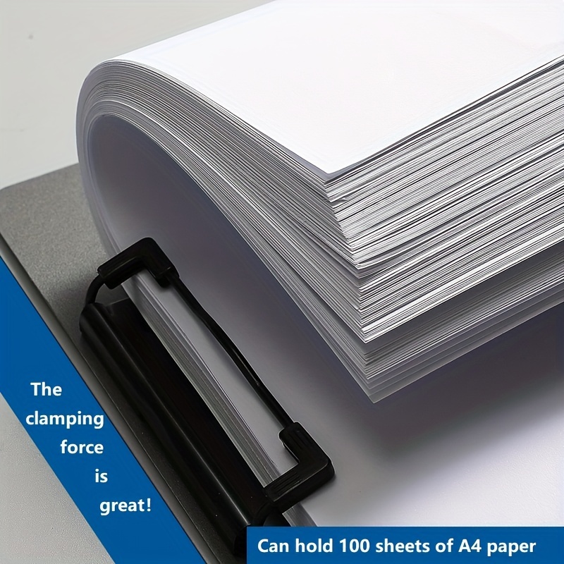 1pcs A4 Profile Clipboard Doub - مراجعة Binder Clip Assorted وسعره