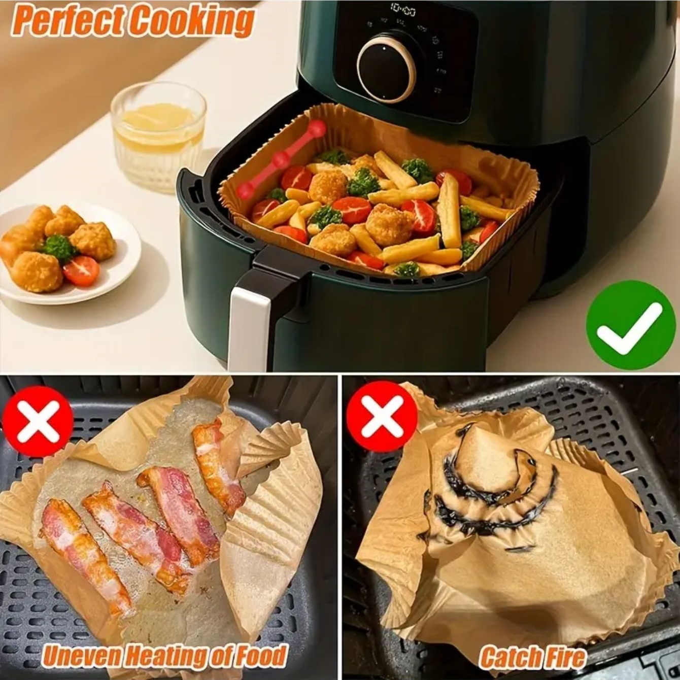 1/2sets Silicone Air Fryer Mag - مراجعة Paperclip Magnetic Set وسعره