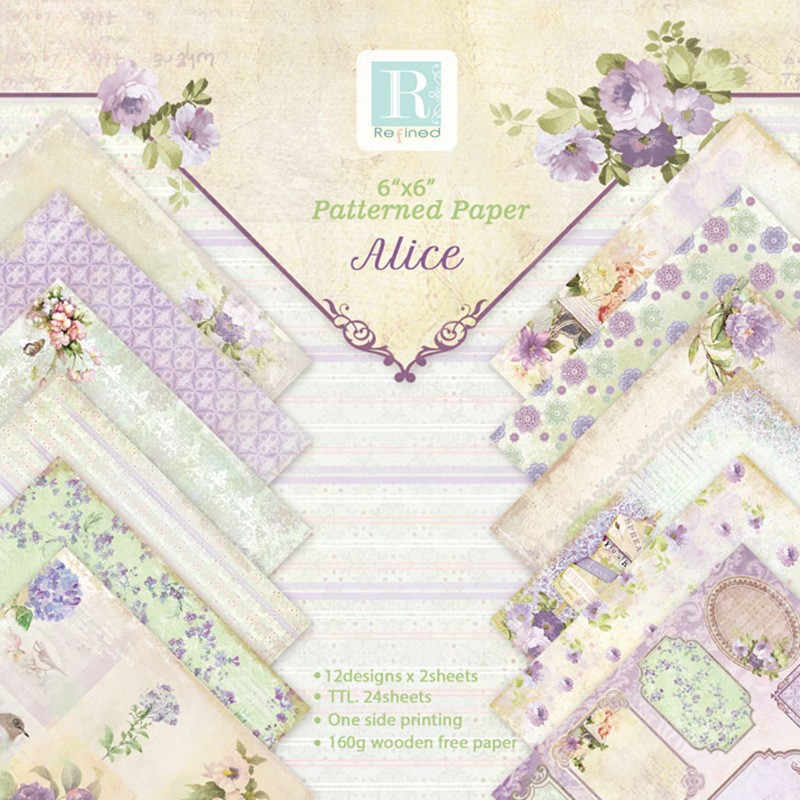 Alinacutle Junkjournal Flower  - مراجعة Graph Paper Pad وسعره