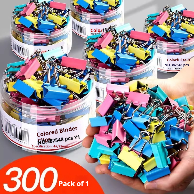 Colored Binder Clips Mixed Col - مراجعة Binder Clip Assorted وسعره